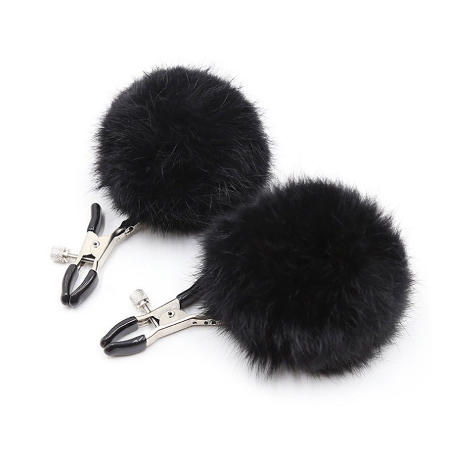 Round Feather Milk Metal Clip Nipple Clamps With S