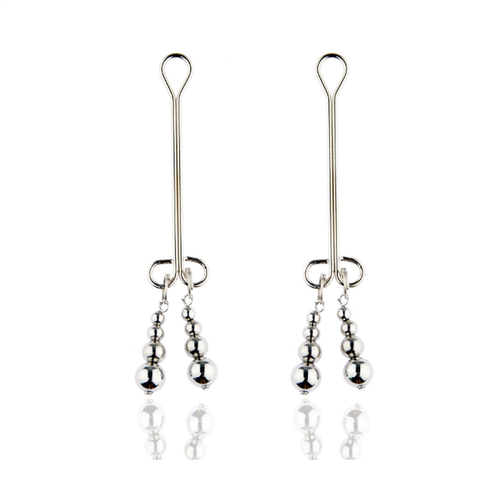 Four Beads Metal Clip Nipple Clamps With Screw Pie