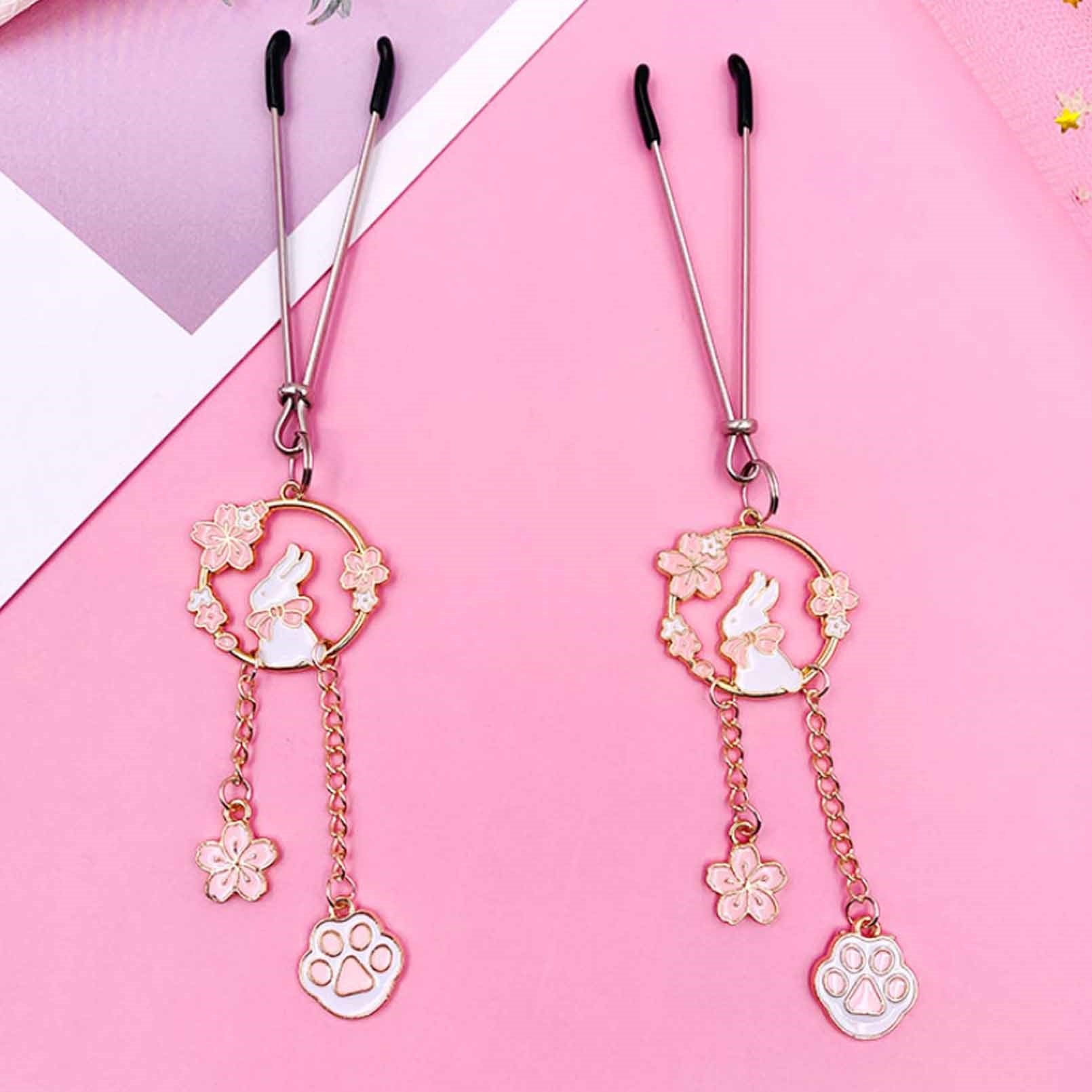 Little Angel Bell Metal Clip Nipple Clamps With Sc
