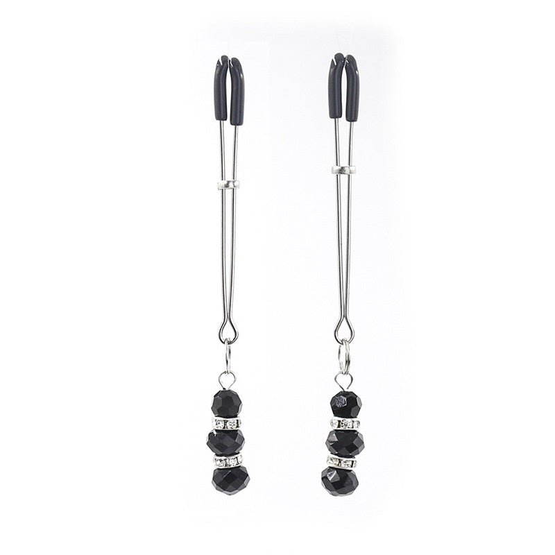 Adjustable Nipple Clips Clamps with Non-Piercing N