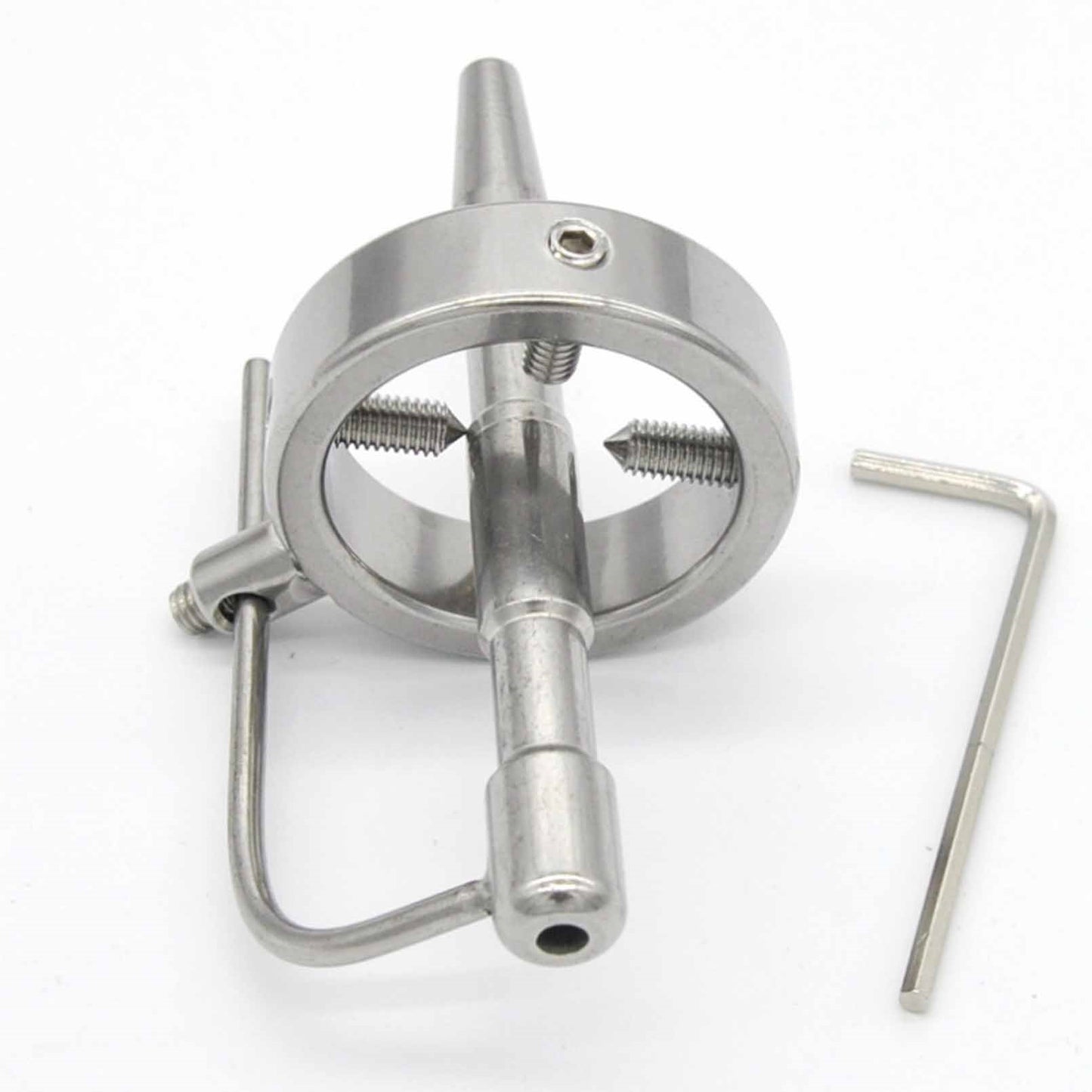 Stainless steel Men Chastity Stealth Lock Device C