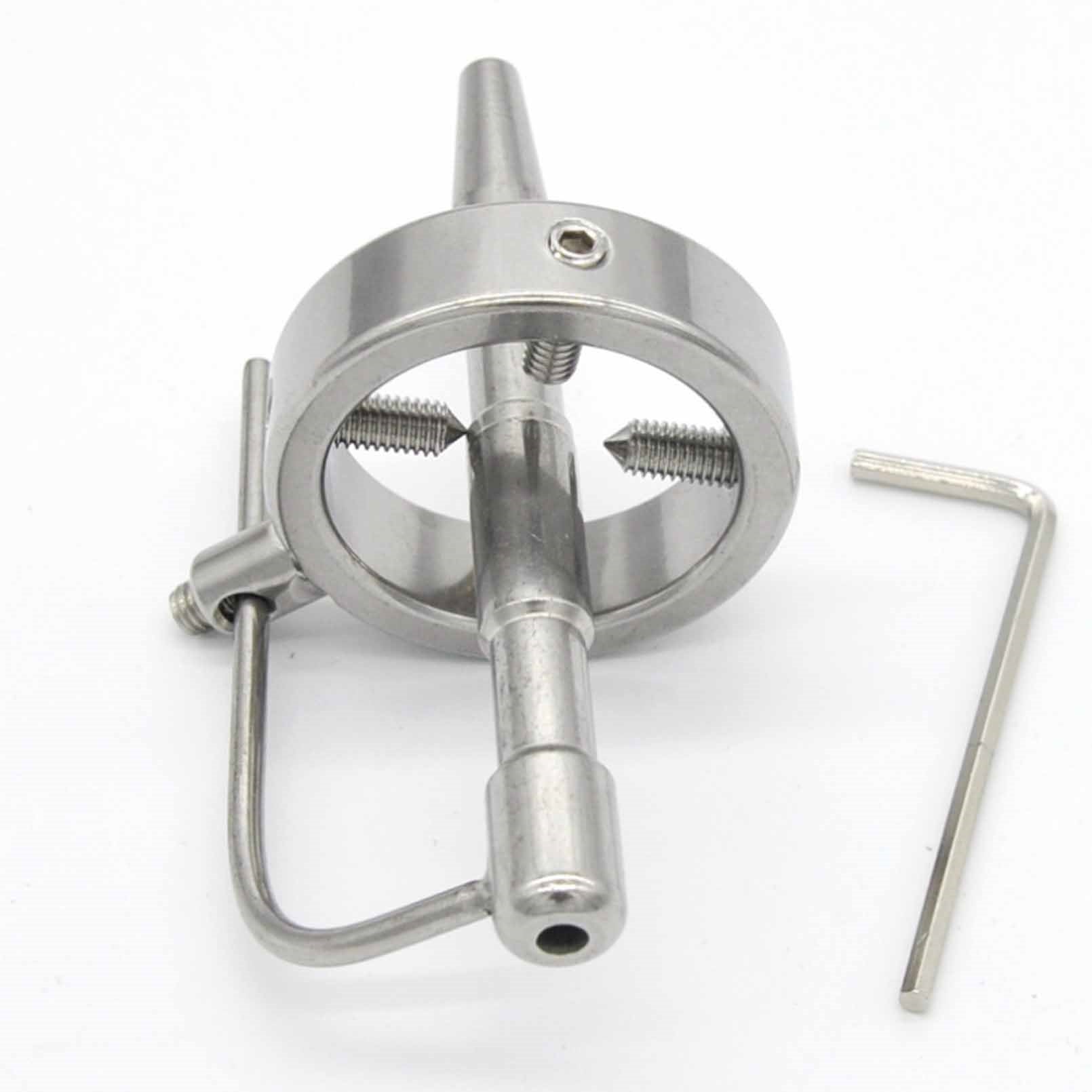 Stainless steel Men Chastity Stealth Lock Device C