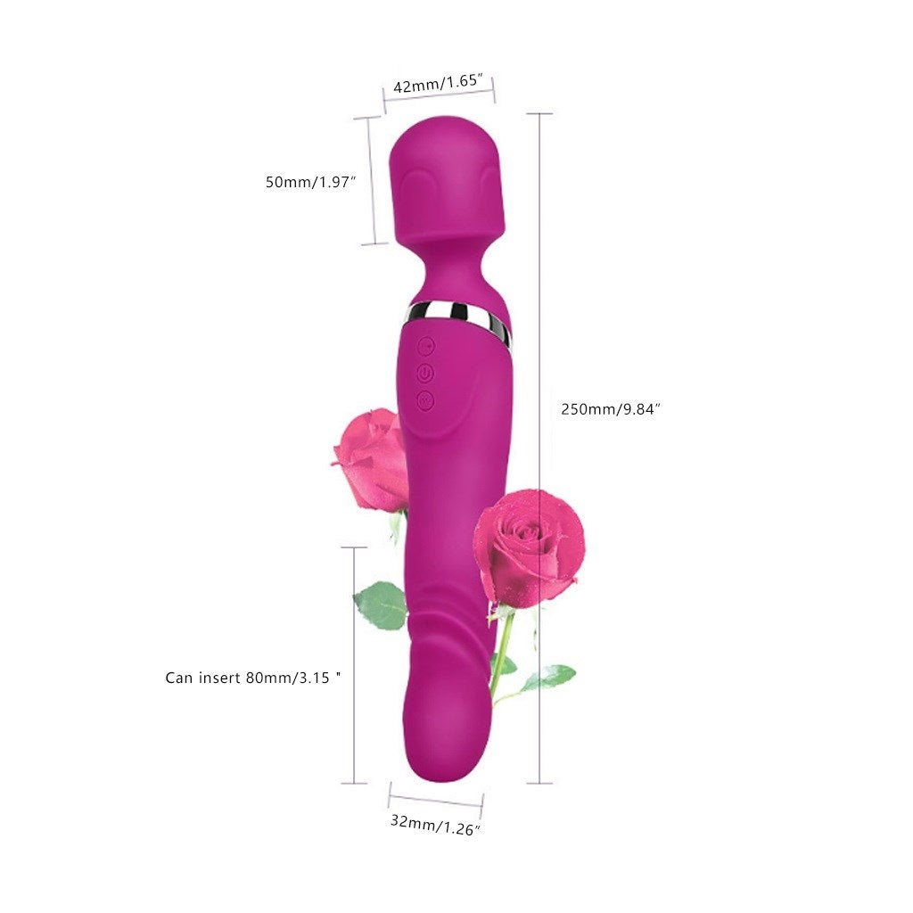 USB Rechargeable Simulation Charging Silicone Vibr