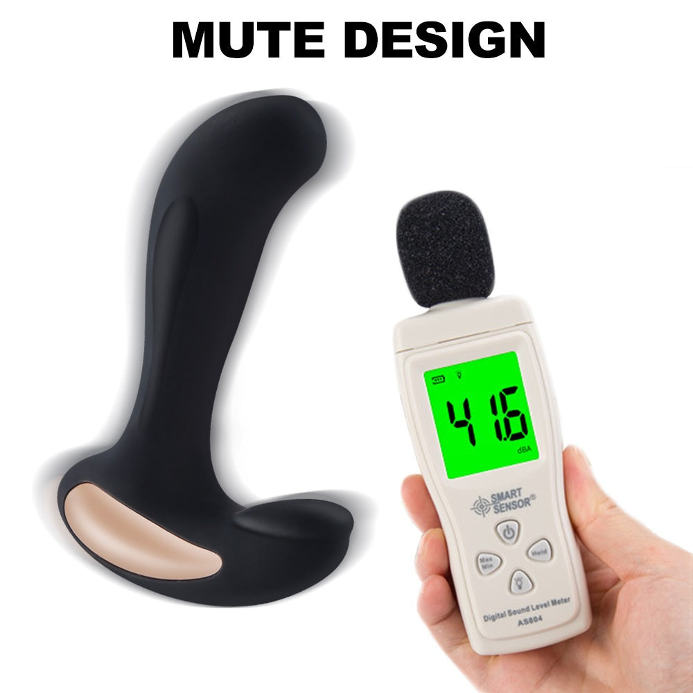Anal Vibrator Sex Toy Inflatable Butt Plug Unisex 
