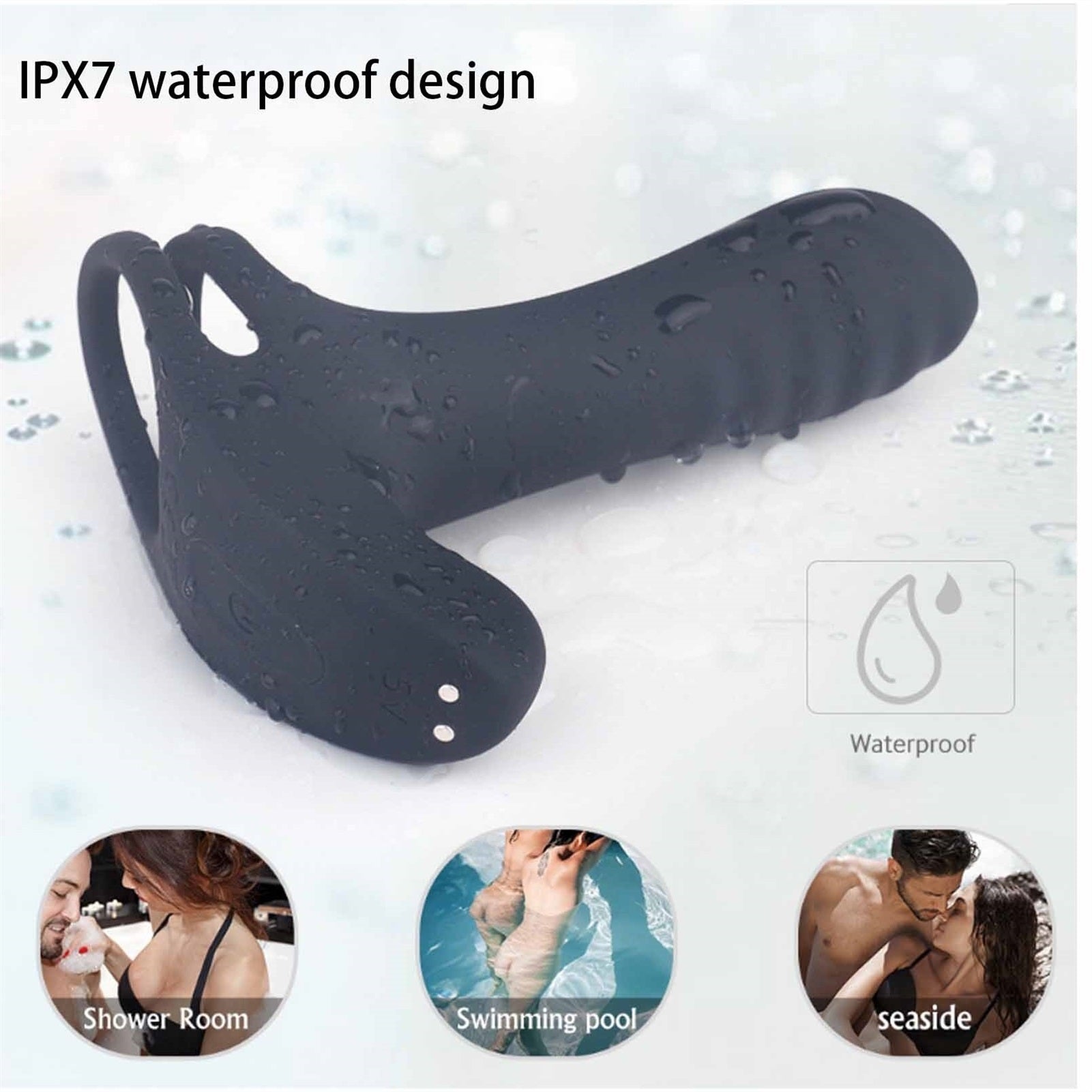 Sex Toys for Men Anal Plug Prostate Massager with 