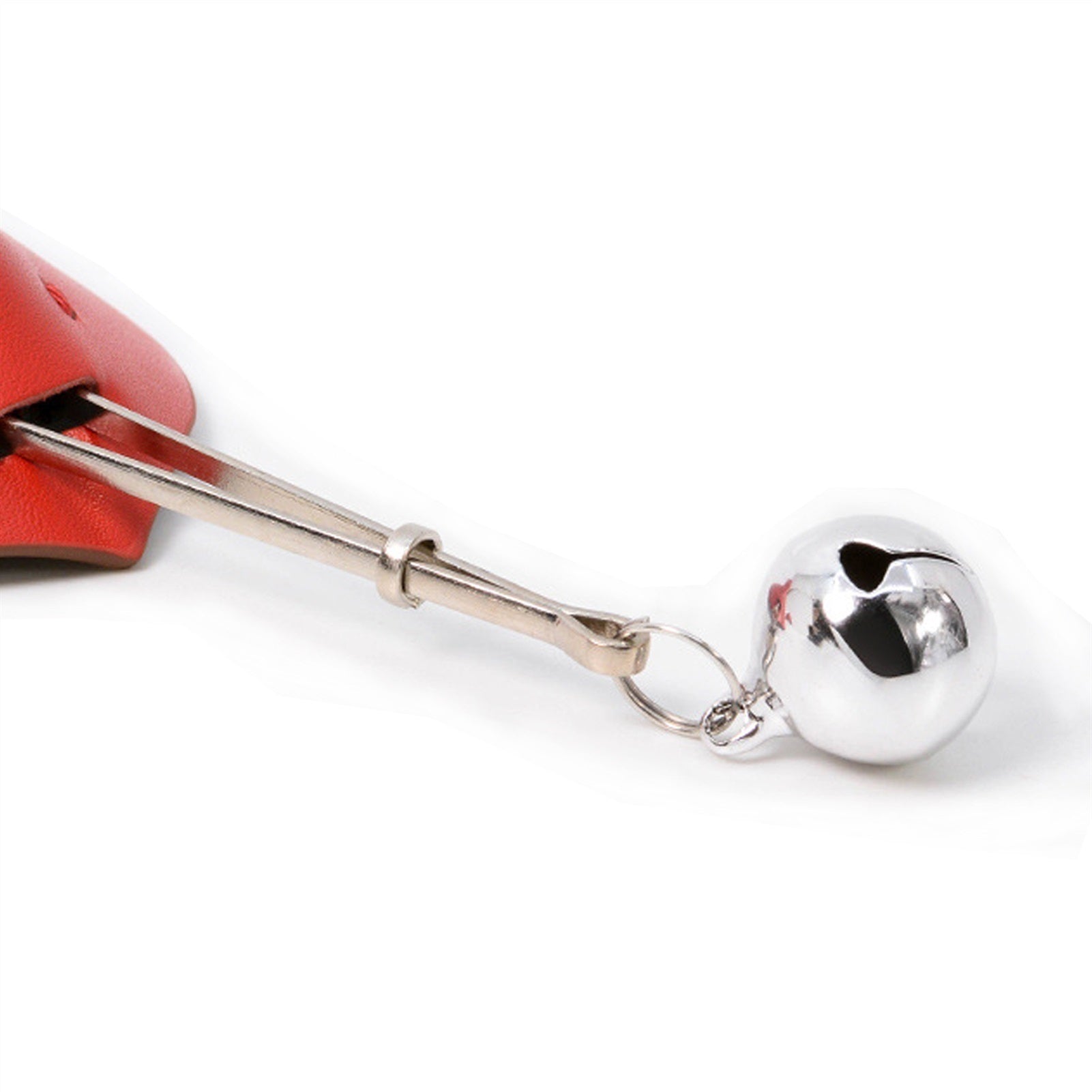 PU Leather Heart Metal Clip Nipple Clamps For Wome
