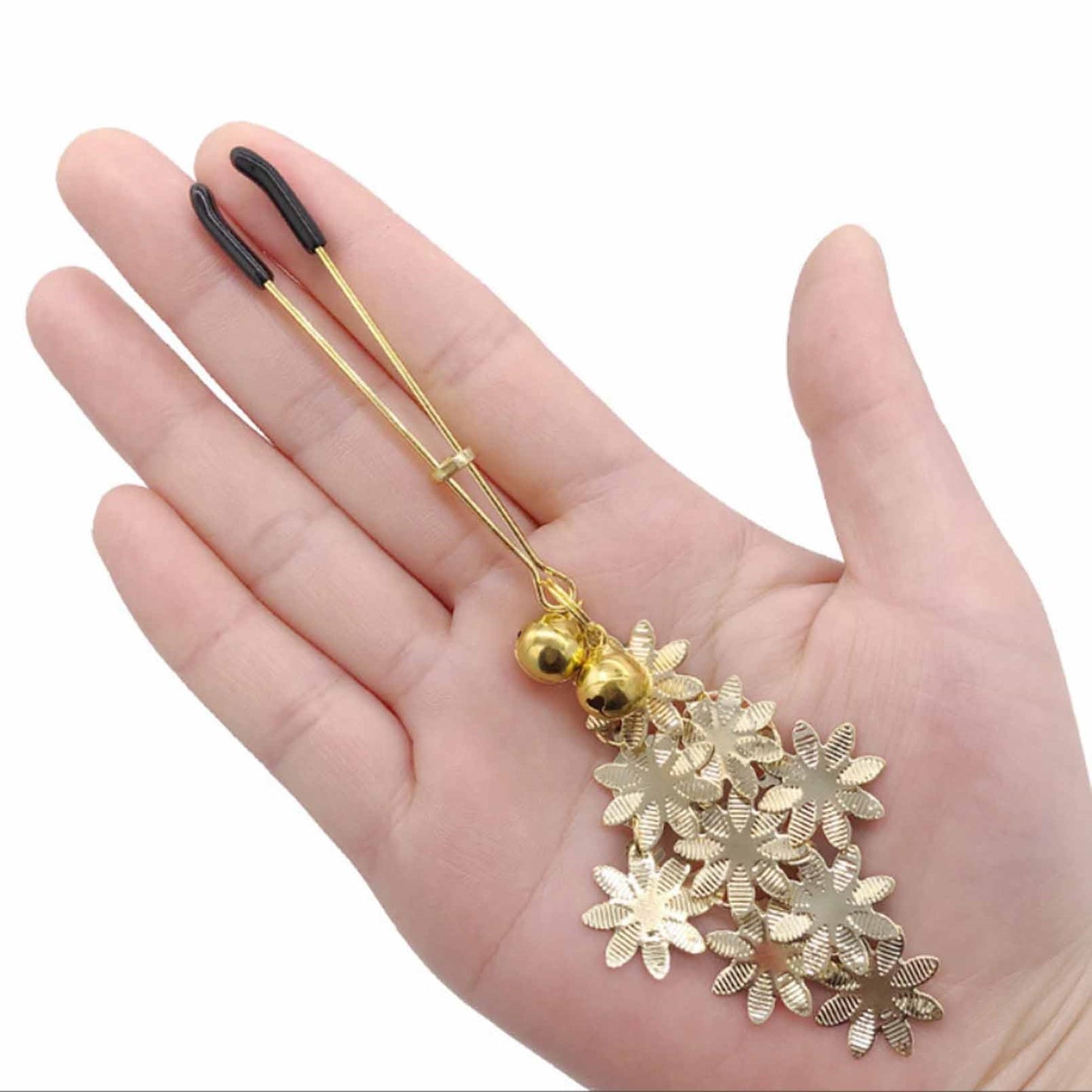 Adjustable Force Opening Clip with Silver Bell Wom