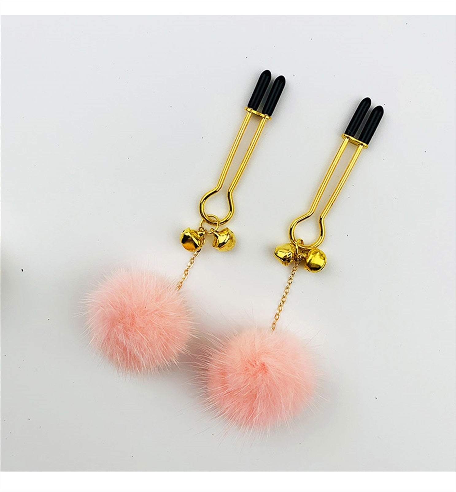 SM Sex Nipple Clips Metal Chain Nipple Rings Clamp