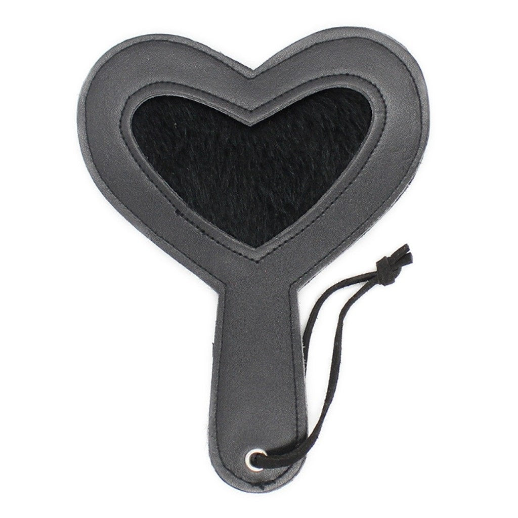Heart-shaped Sex Toys Leather Hand Slapping Leathe