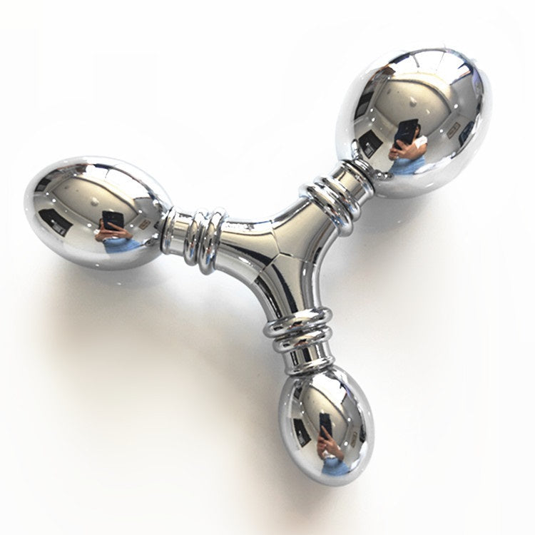 3 in 1 Stainless Metal Anal Butt Plugs Jewelry Ana