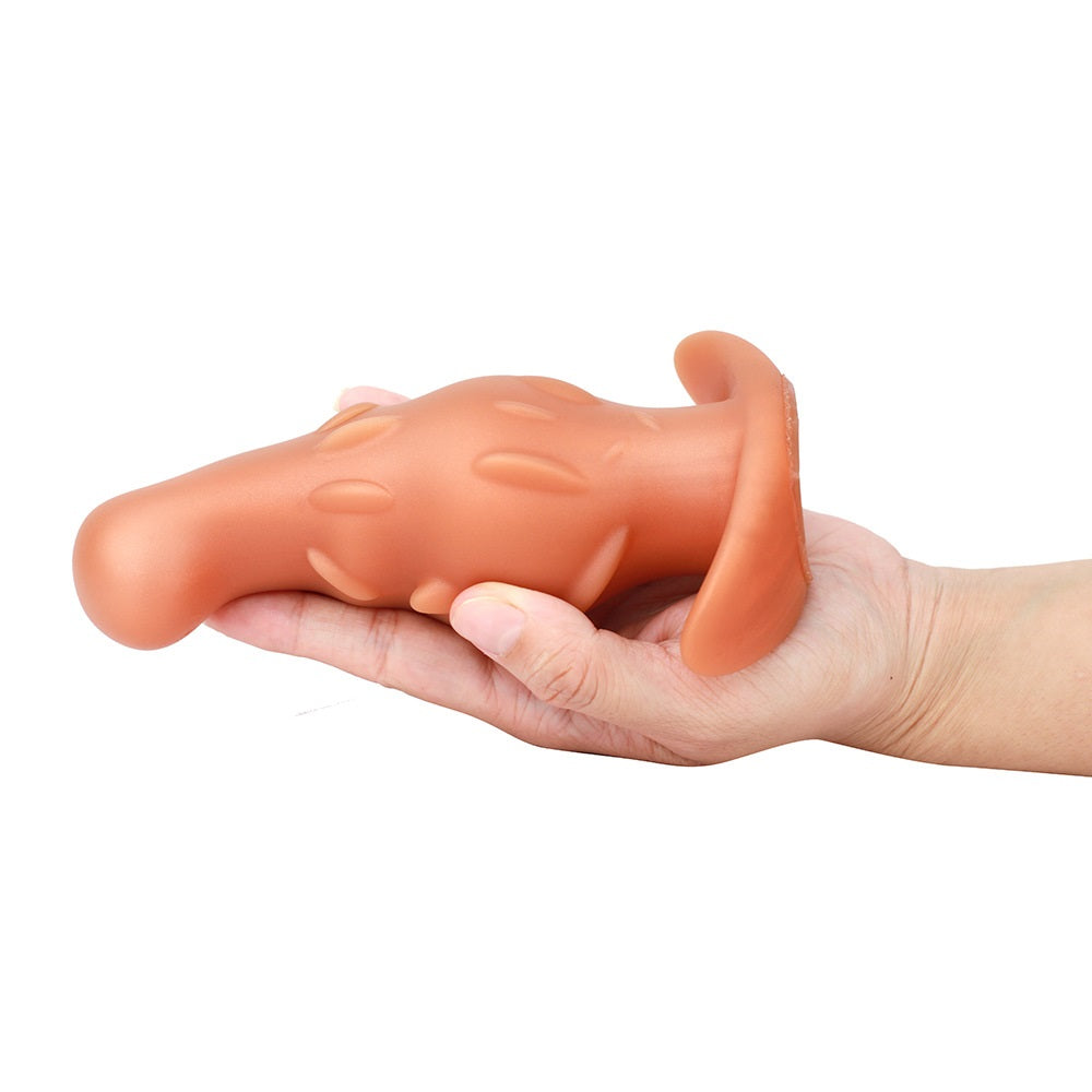 Huge Realistic Dildo, Silicone Anal Plug Lifelike 