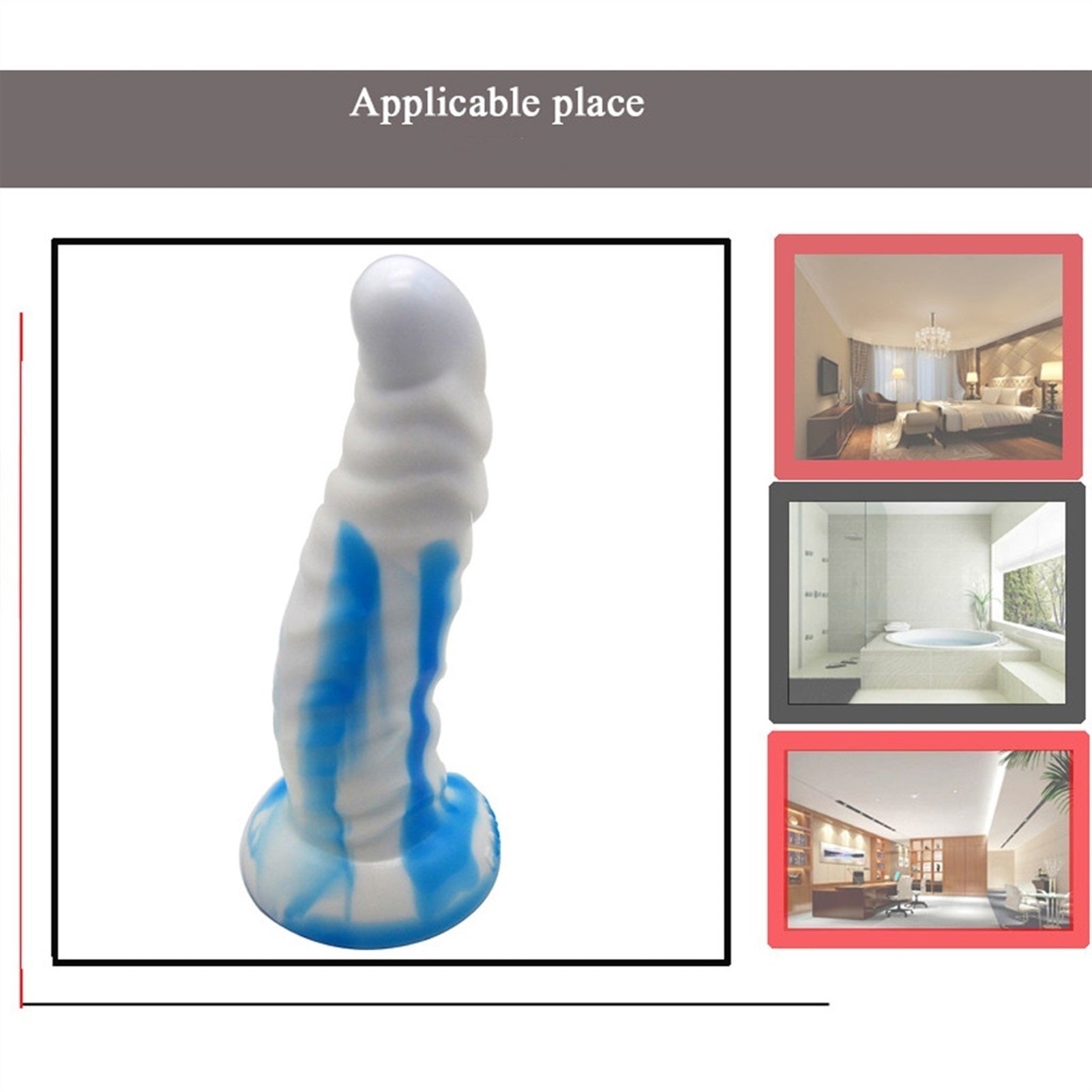 Color Massage Masturbation Dildo Sex Toy For Women