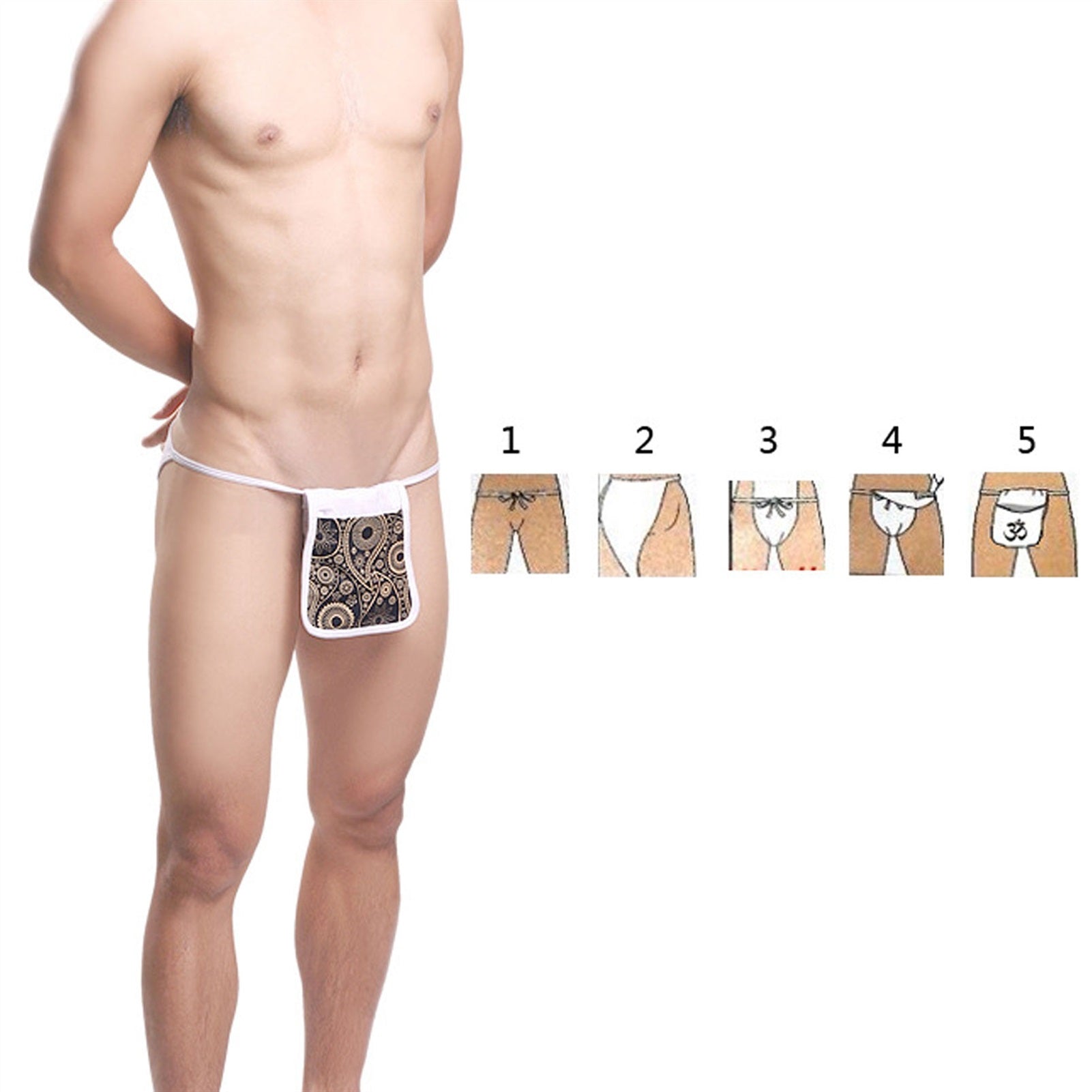 Men's Sexy Pouch Passion Cotton Material Temptatio