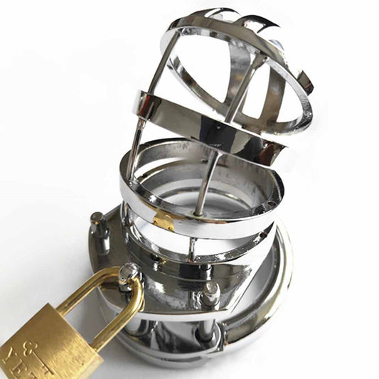 Male Cage New Ring Design Short Chastity Device Me