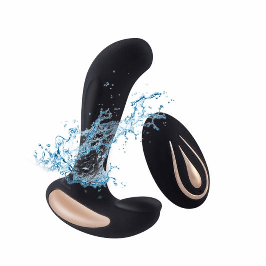 Anal Vibrator Sex Toy Inflatable Butt Plug Unisex 