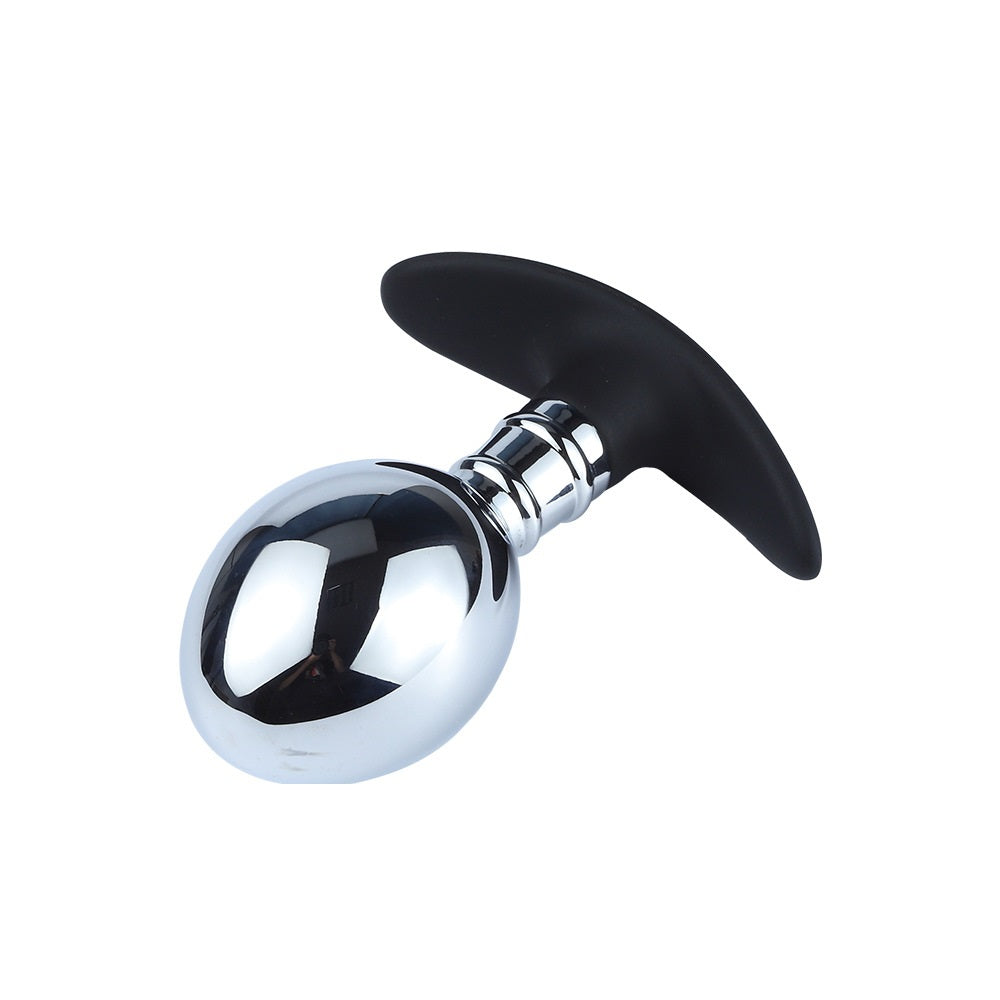 Anal Plug Trainer Kit, 6 PCS Metal Butt Anal Plugs