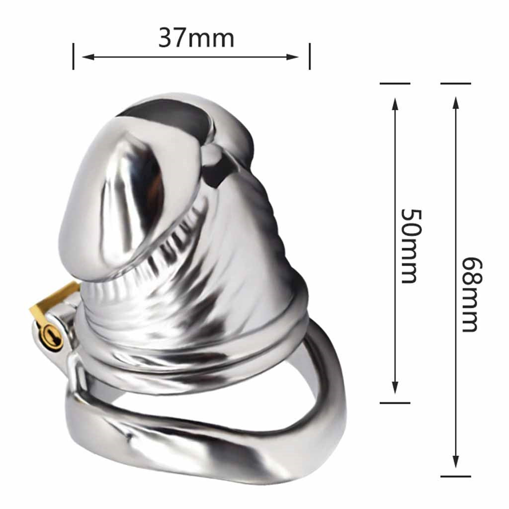Chastity Locked 304 Stainless Steel Long Section o