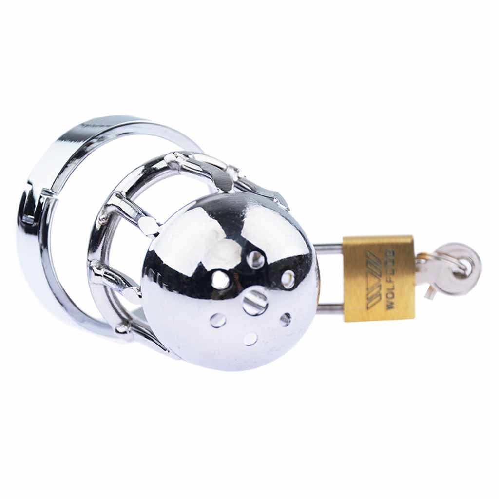 Male Chastity Device Hypoallergenic Stainless Stee