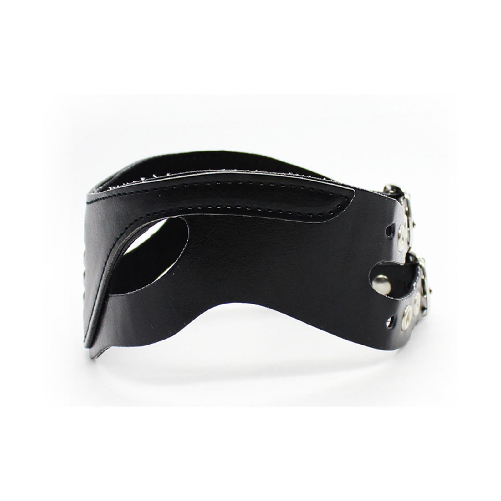 PU Leather Choker Collar Necklace Adjustable Size 