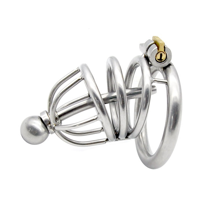 Cock Cage Lightweight Male Chastity Device Locked 