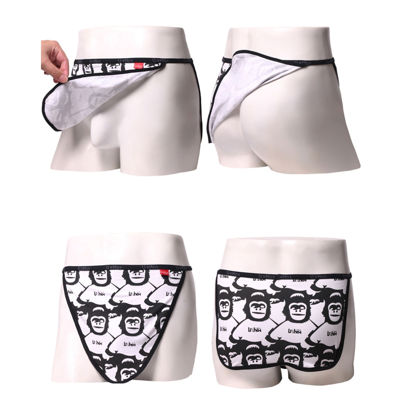 Men's Sexy Cotton Home Pants Pajamas Shame Pants T