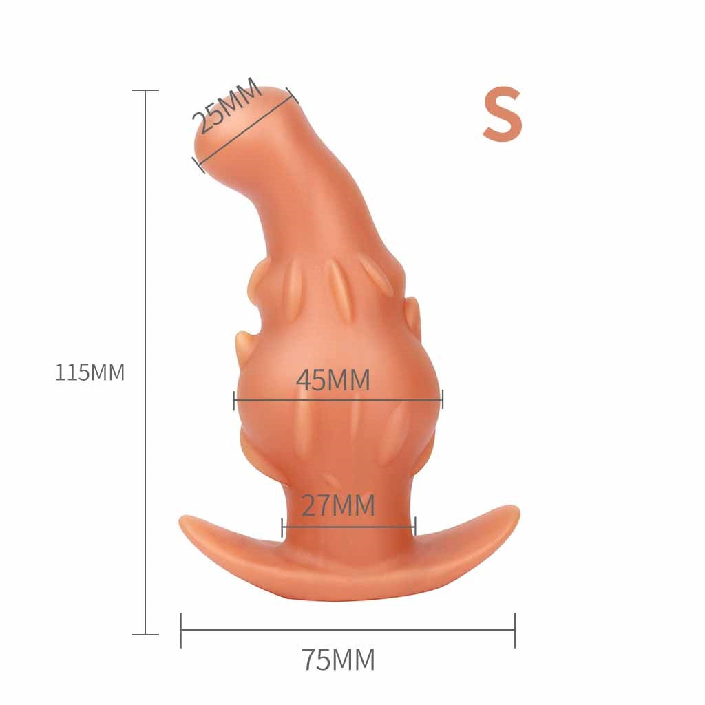 Huge Realistic Dildo, Silicone Anal Plug Lifelike 