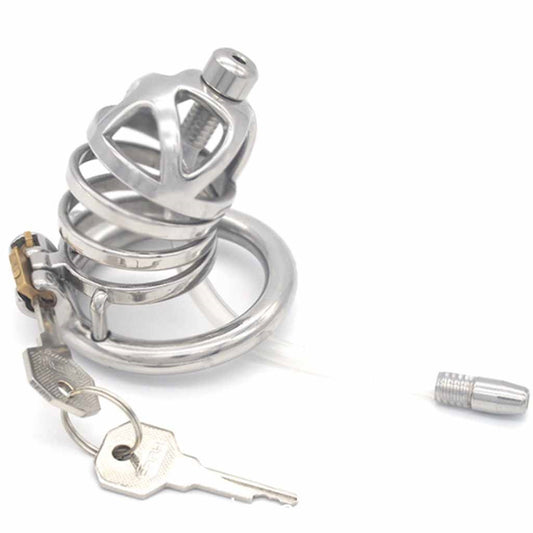 Metal Chastity Cage Penis Lock Cock Cage Stainless