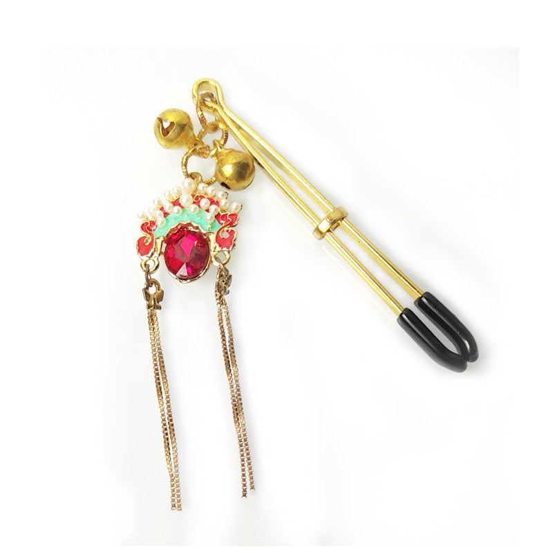 Metal Nipple Clamps with Bell Non Pierced Nipple C