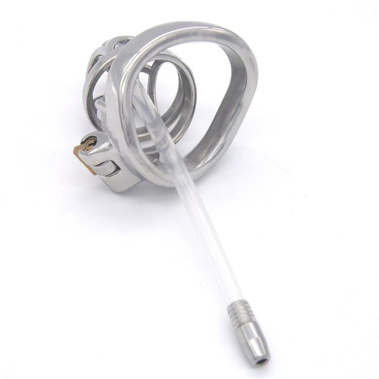 Male Cock Cage Chastity Device, Stainless Steel Ch
