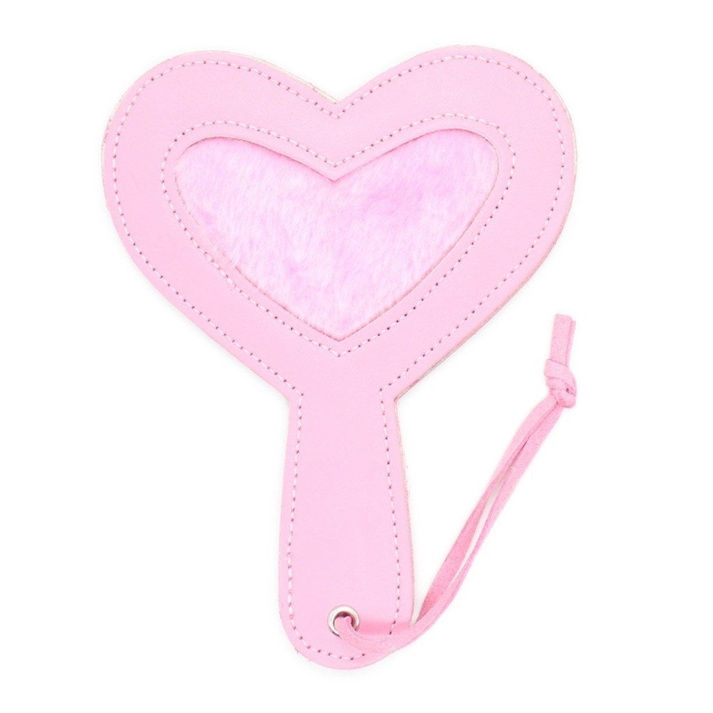 Heart-shaped Sex Toys Leather Hand Slapping Leathe