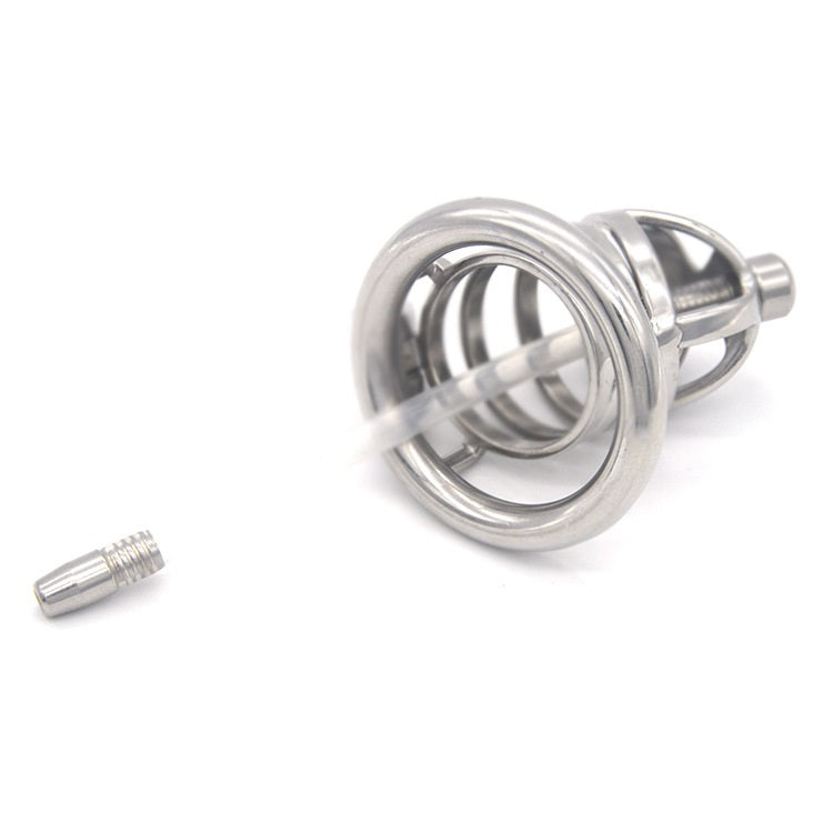 Metal Chastity Cage Penis Lock Cock Cage Stainless