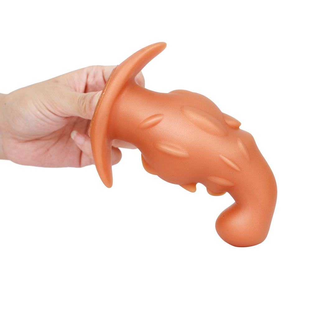 Huge Realistic Dildo, Silicone Anal Plug Lifelike 