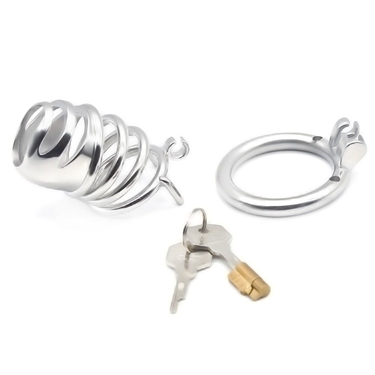 Male Chastity Device Hypoallergenic Stainless Stee