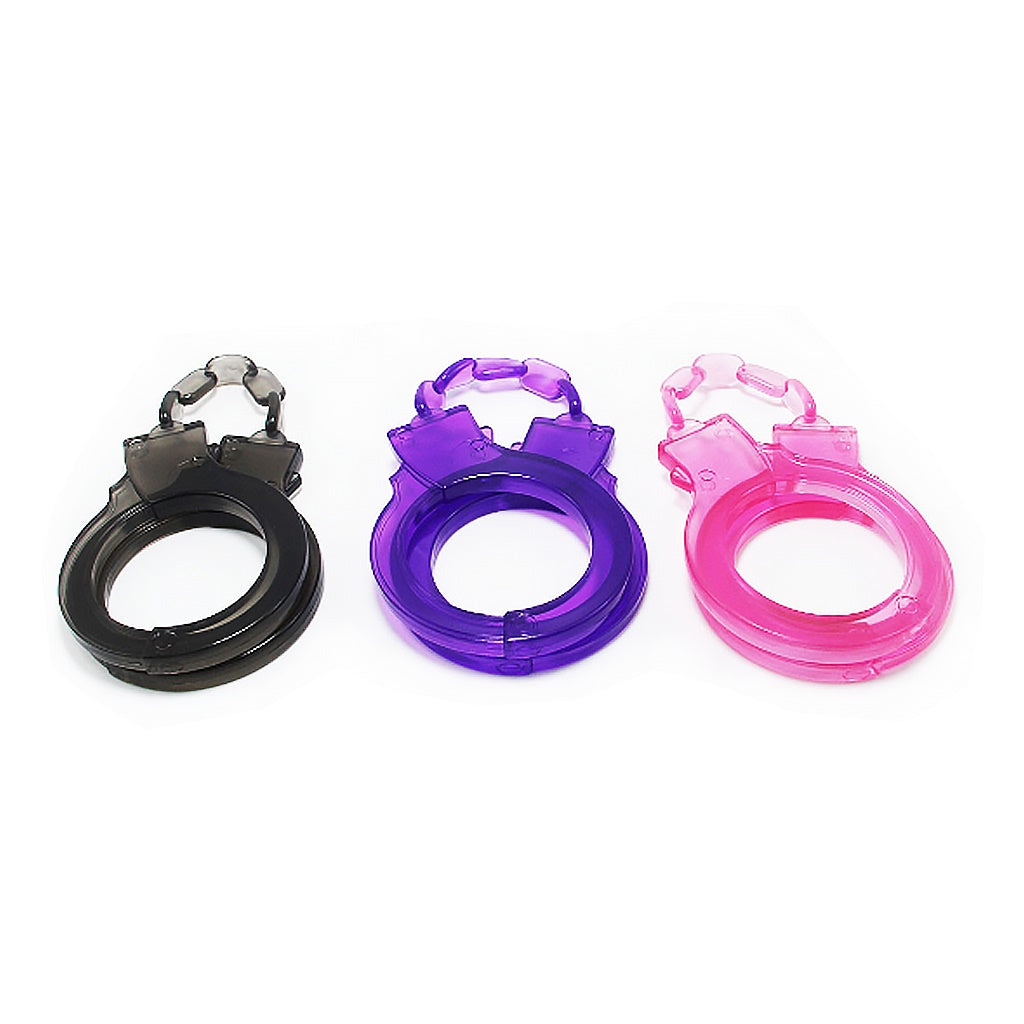 PVC Handcuffs Master Slave Set Flirting Toy SM Cos