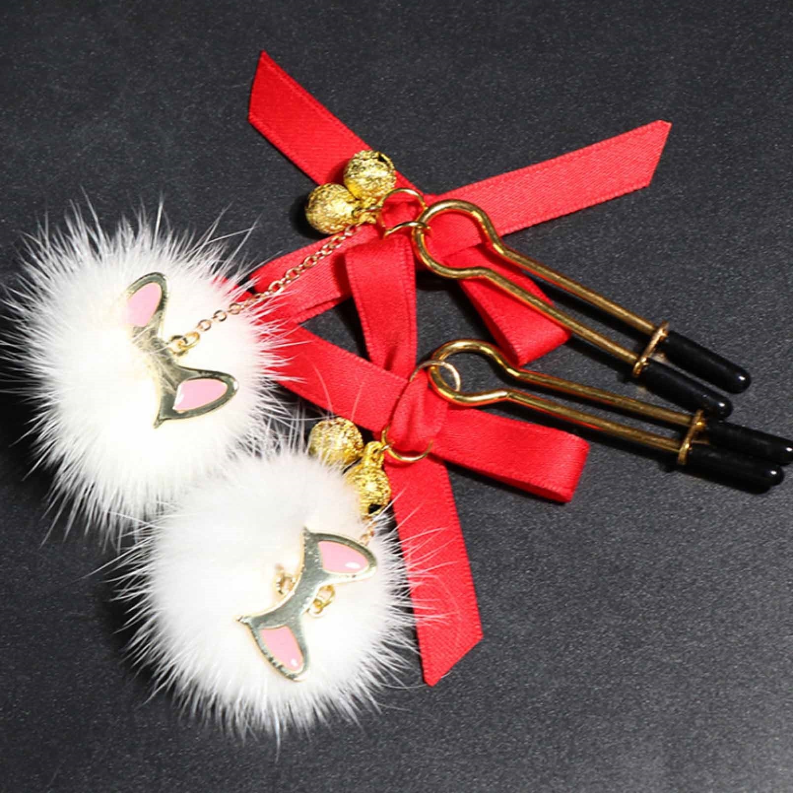 Adult Body Non-Piercings Rings bow-knot Breast Nip