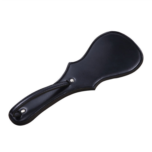 Black Oval PU Leather To Pat for Couples Hand Rack