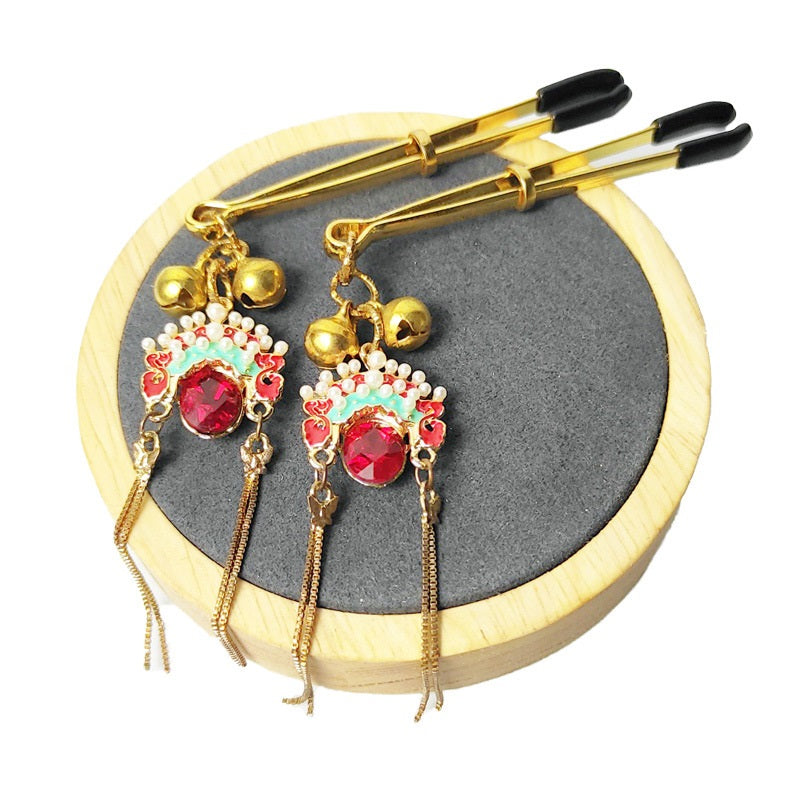 Metal Nipple Clamps with Bell Non Pierced Nipple C