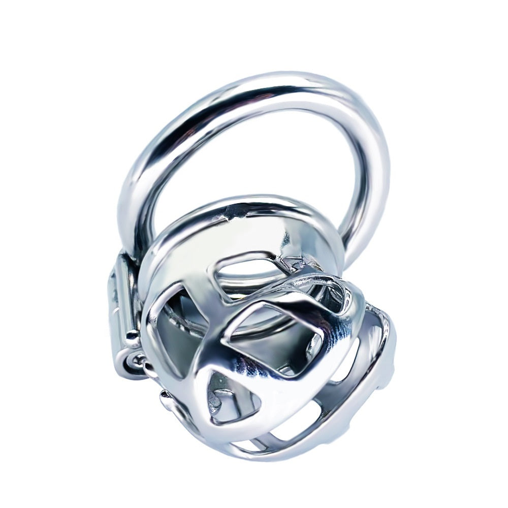 Stainless Steel Small Male Chastity Device Ergonom
