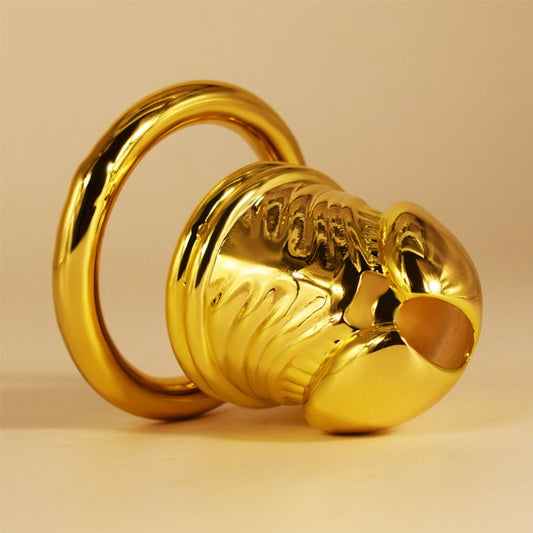 Chastity Device Men, Stainless Steel Breathable Co