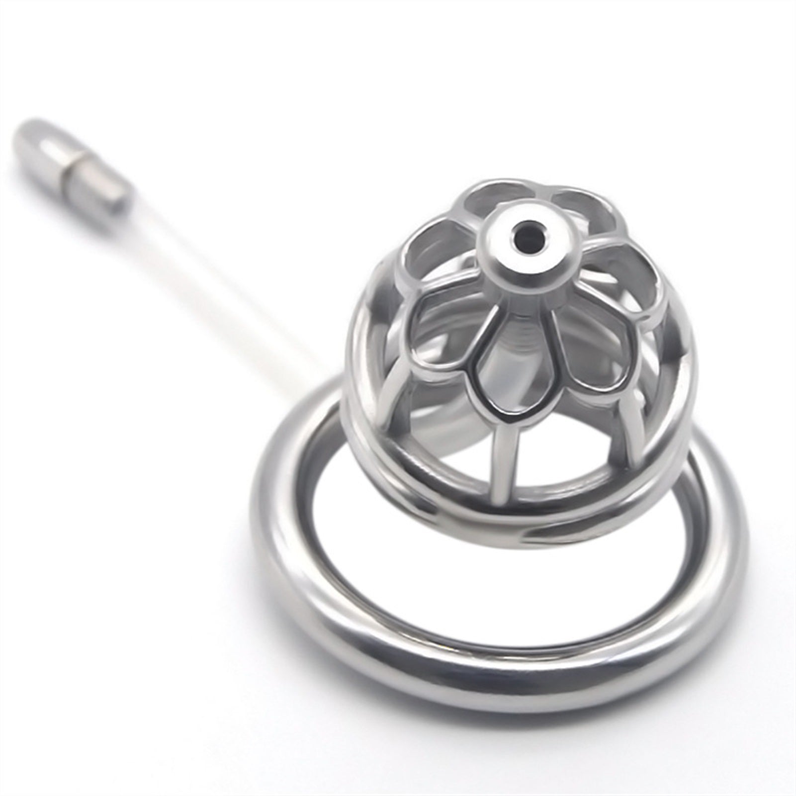 Male Cock Cage Chastity Device, Stainless Steel Sm