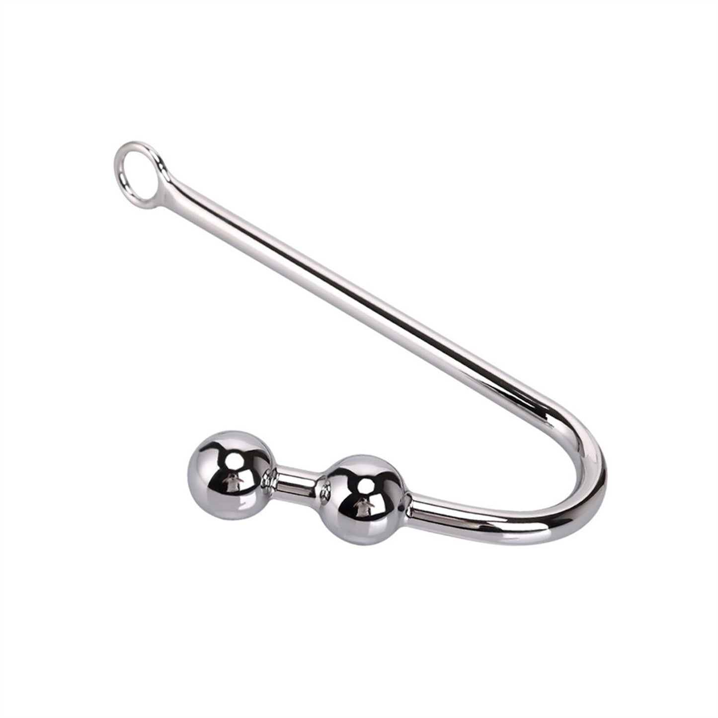 2 Balls Hook Stainless Steel Metal Ball Solid Meta