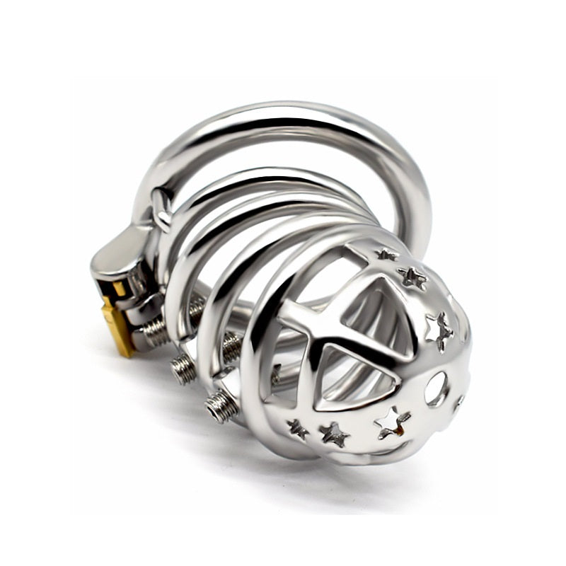 Male Comfortable Chastity Cock Cage SM Exercise Se