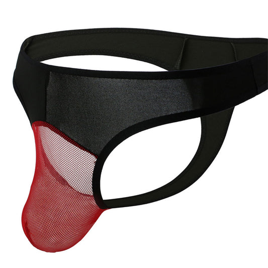 Men's Thong Mesh Ultra-thin Breathable Mesh Briefs