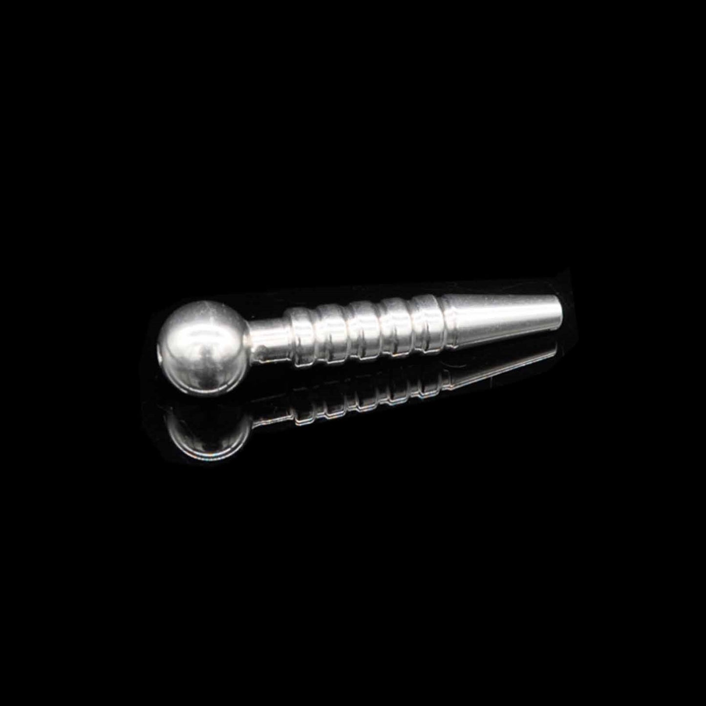 Male Beaded Dual Ribbed Urethral Sound Catheter Pl