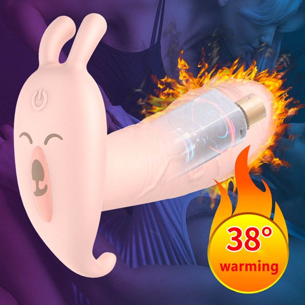7 Frequency Vibration Pink Rabbit Type Wireless Re