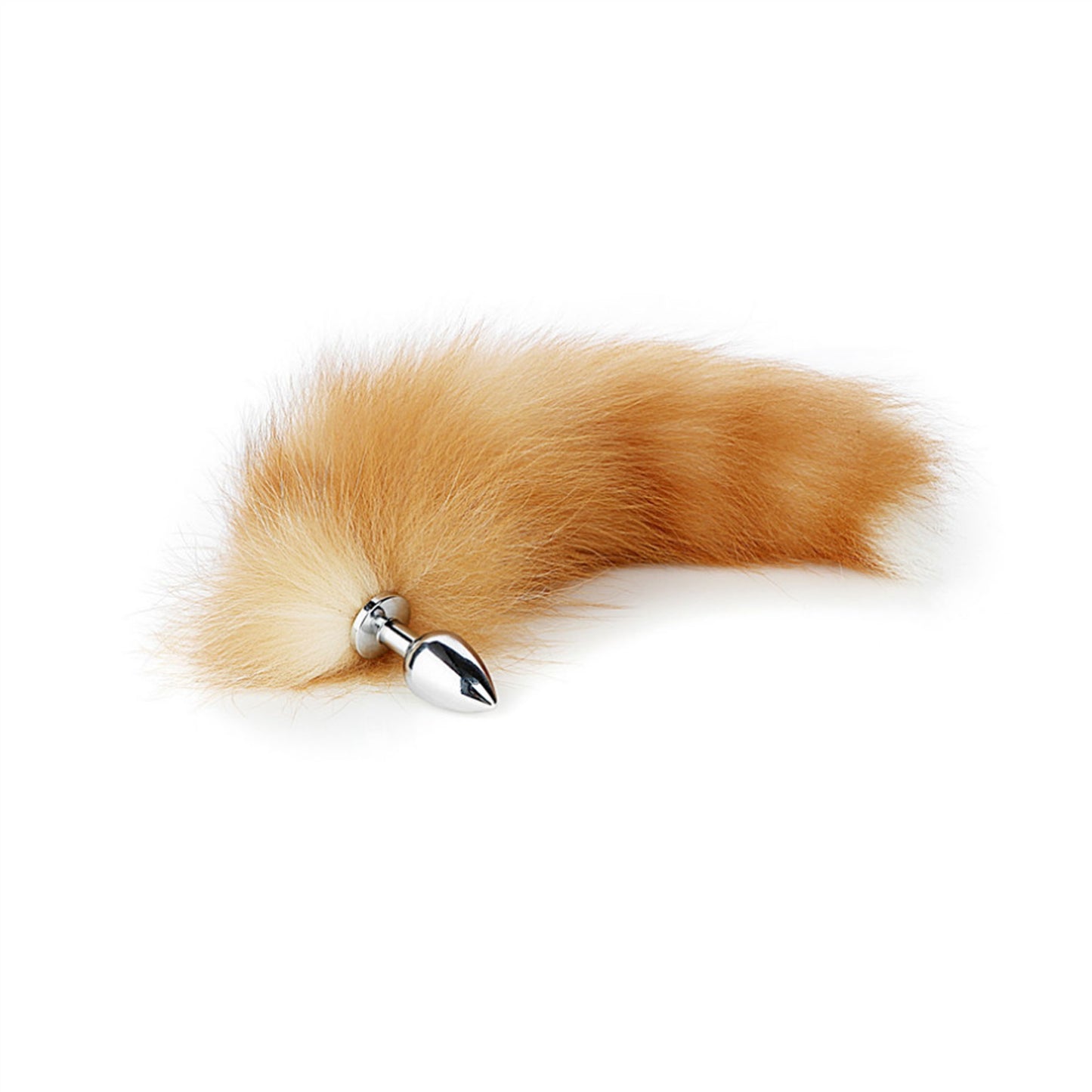 Removable Imitation Fox Tail Anal Plug Ring For Co