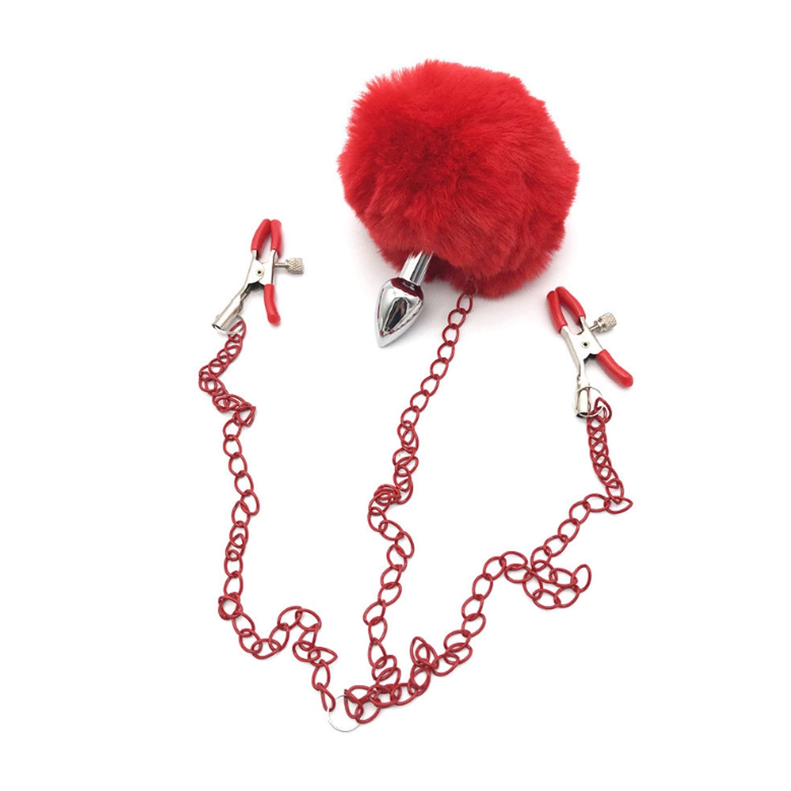 Long Chain Tail Metal Clamp Nipple Clamp Female Cl