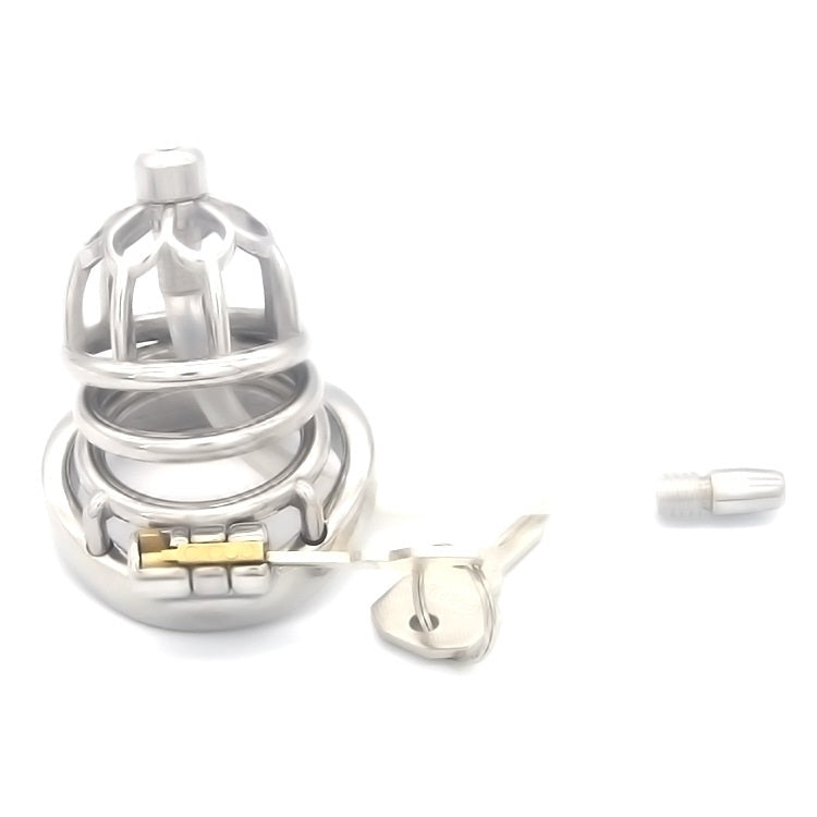 Male Cock Cage Chastity Device, Stainless Steel Sm