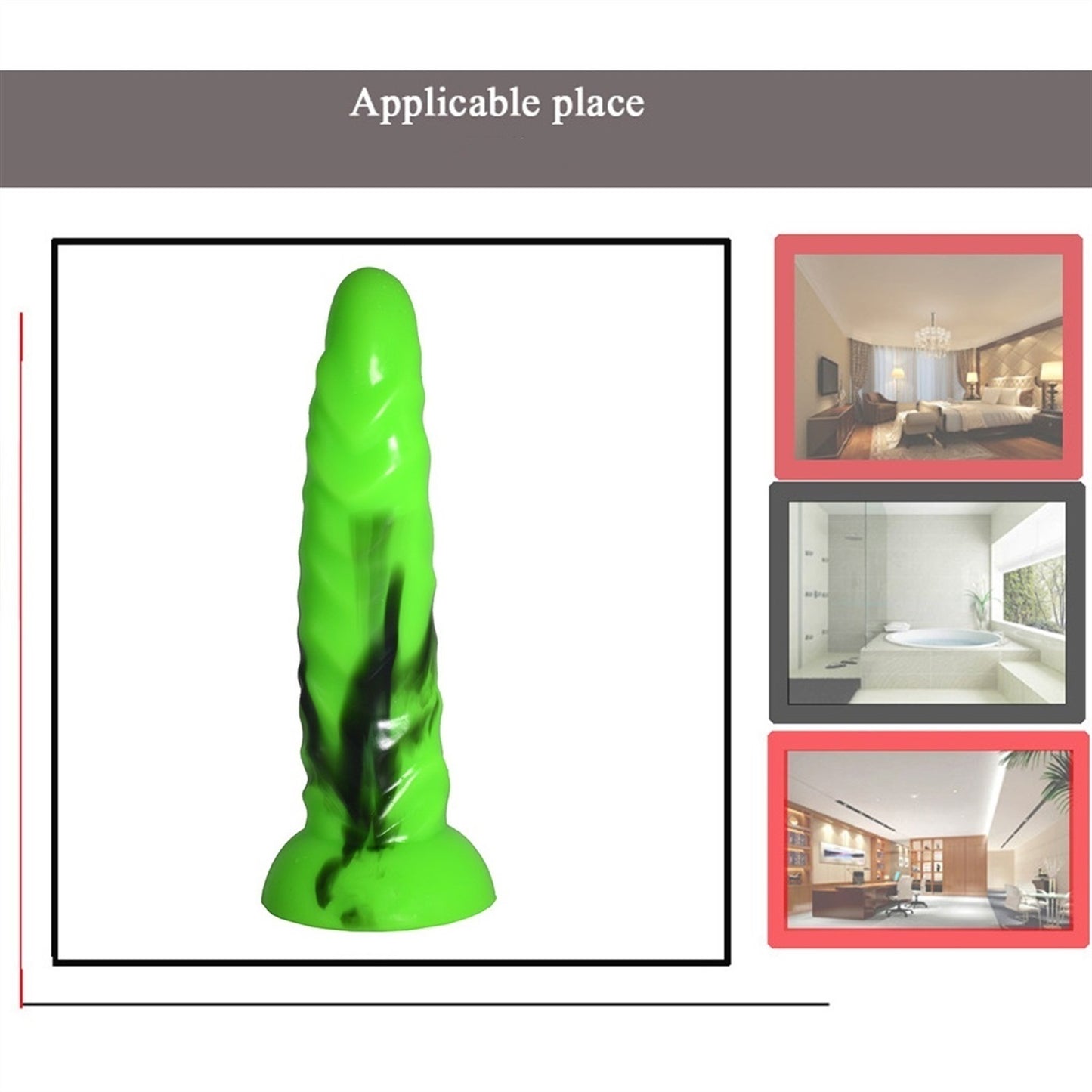 Color Massage Masturbation Dildo Sex Toy For Women