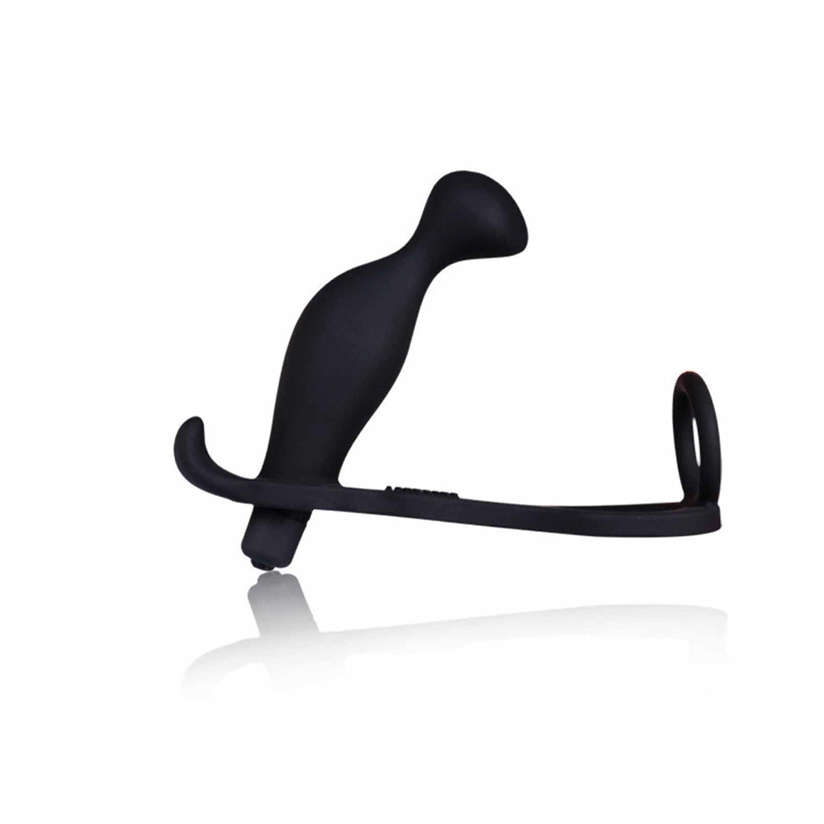 Anal Plug Vibrator Penis Ring Silicone Prostate Ma